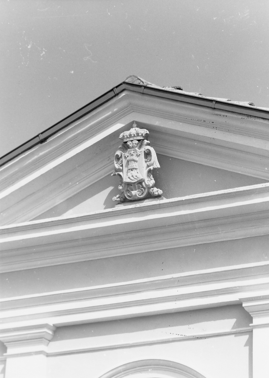 STEMMA (rilievo, opera isolata) - bottega Italia centrale (fine sec. XIX)