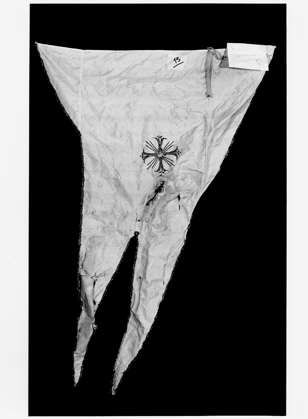 labaro - manifattura abruzzese (sec. XVIII)