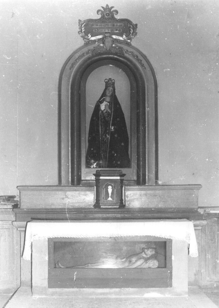 altare - ambito abruzzese (sec. XVIII)