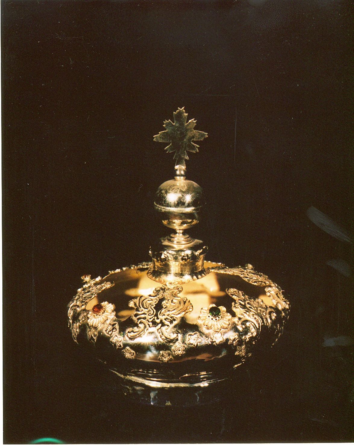 corona da statua, opera isolata - manifattura Italia centro-meridionale (seconda metà sec. XIX)