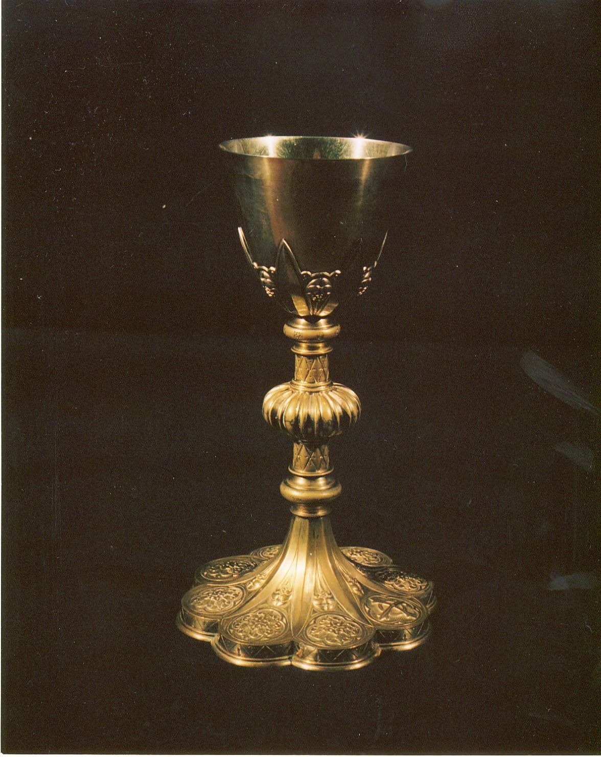 calice, opera isolata - manifattura napoletana (sec. XIX)