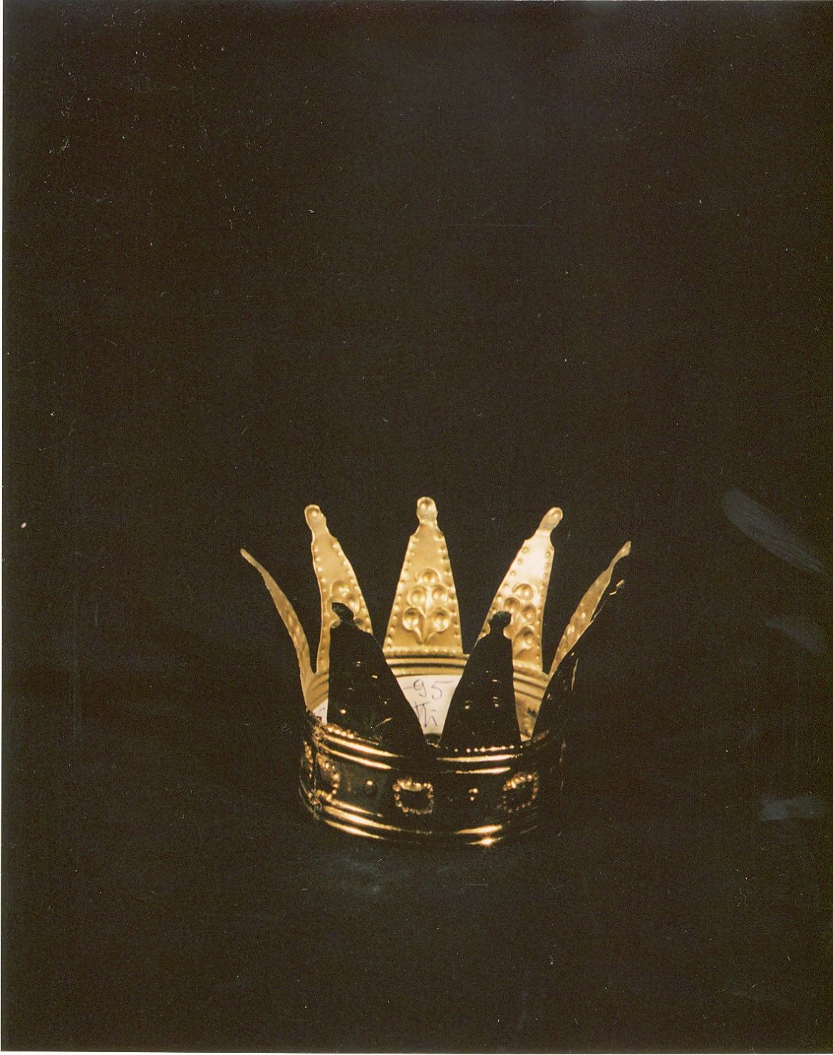 corona da statua, opera isolata - manifattura Italia centro-meridionale (prima metà sec. XX)