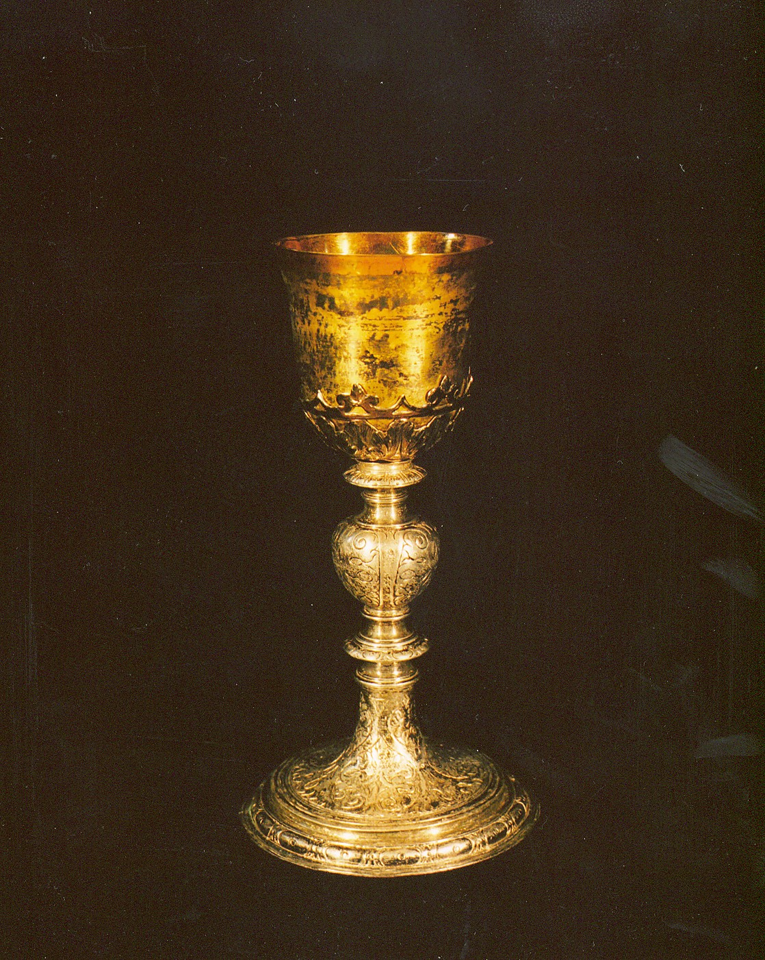 calice, opera isolata - manifattura napoletana (secc. XVI/ XVII)