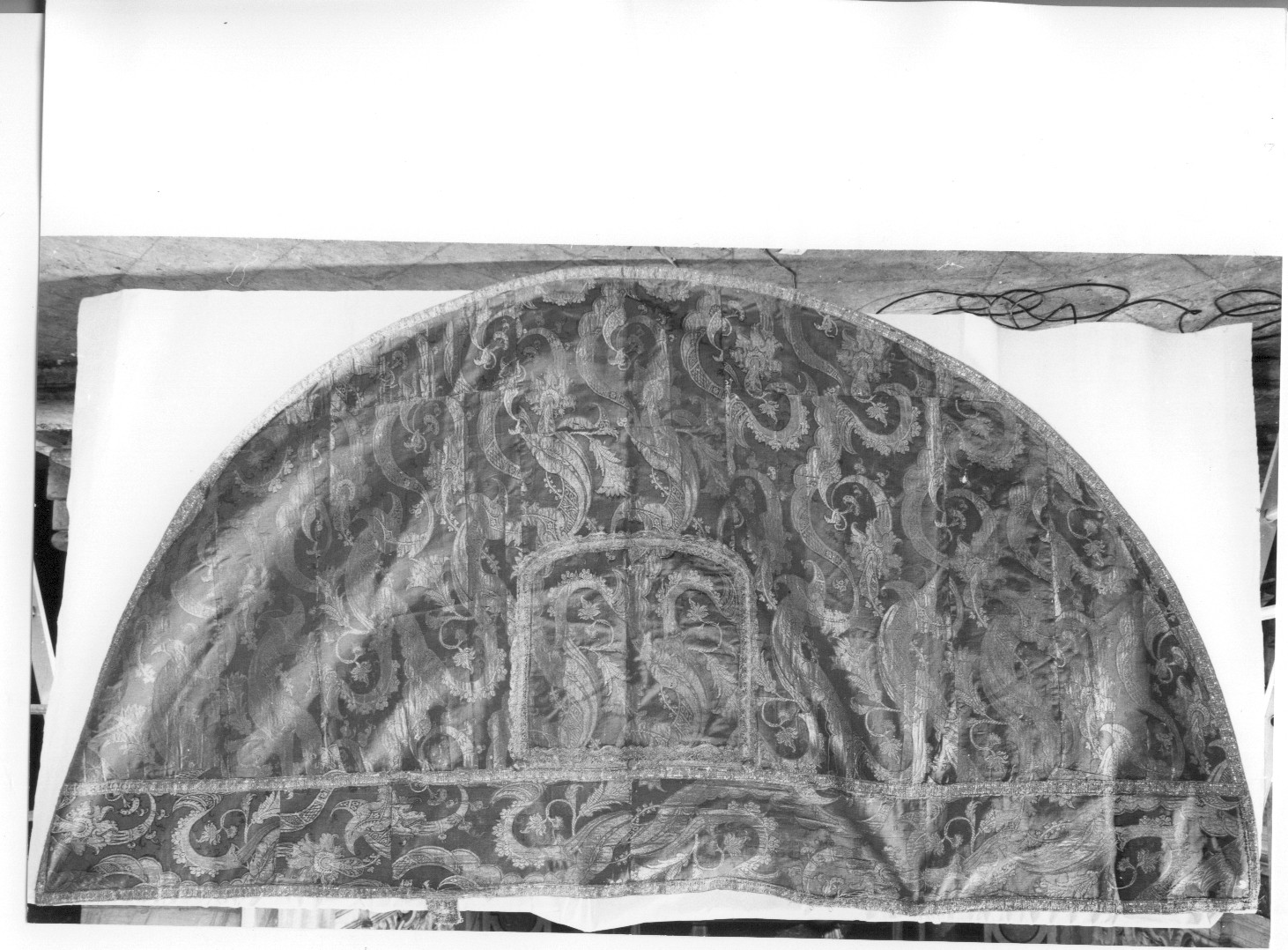 piviale e stola (paramento liturgico) - manifattura Italia centrale (secc. XVII/ XVIII)