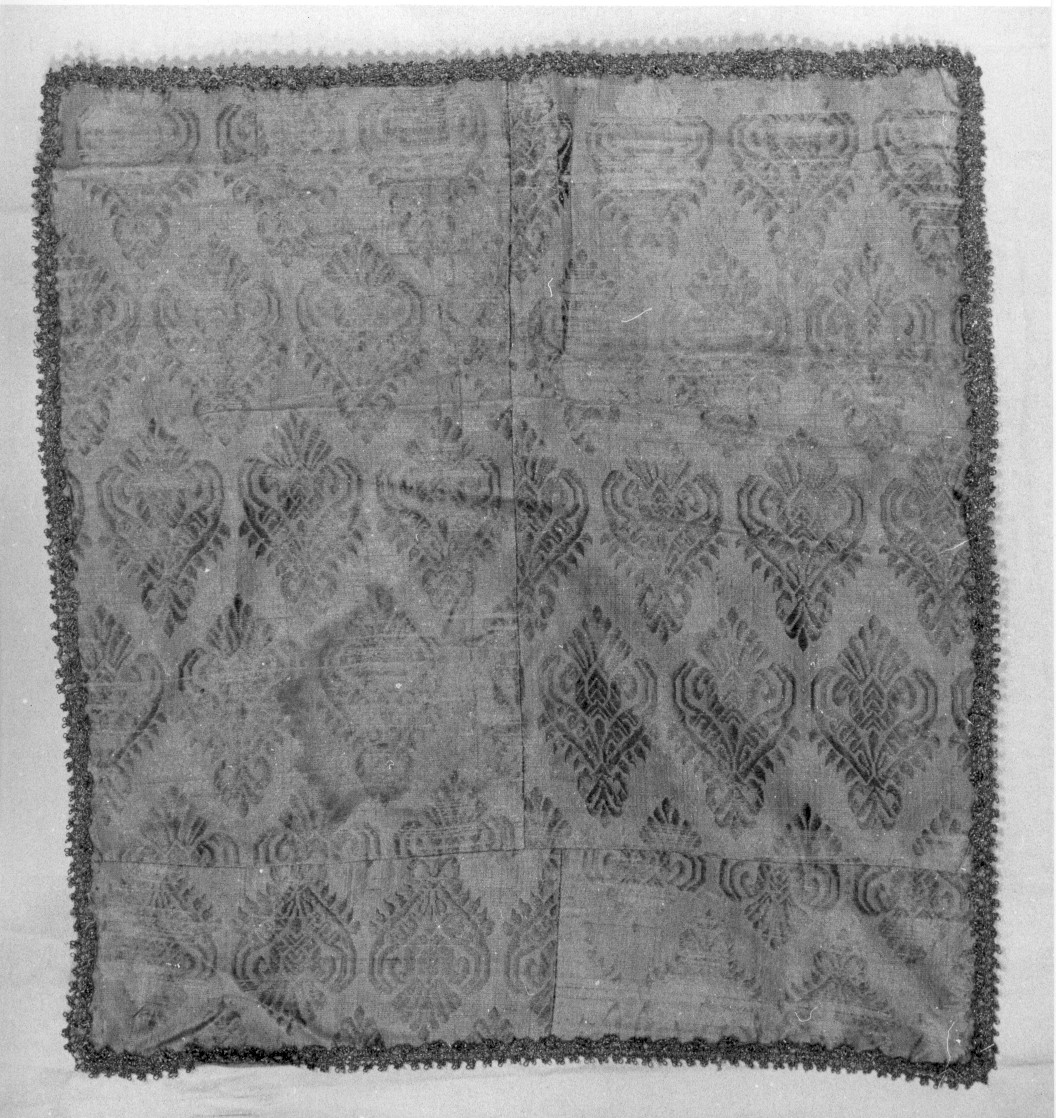 e velo omerale (borsa) - manifattura Italia centrale (sec. XIX)