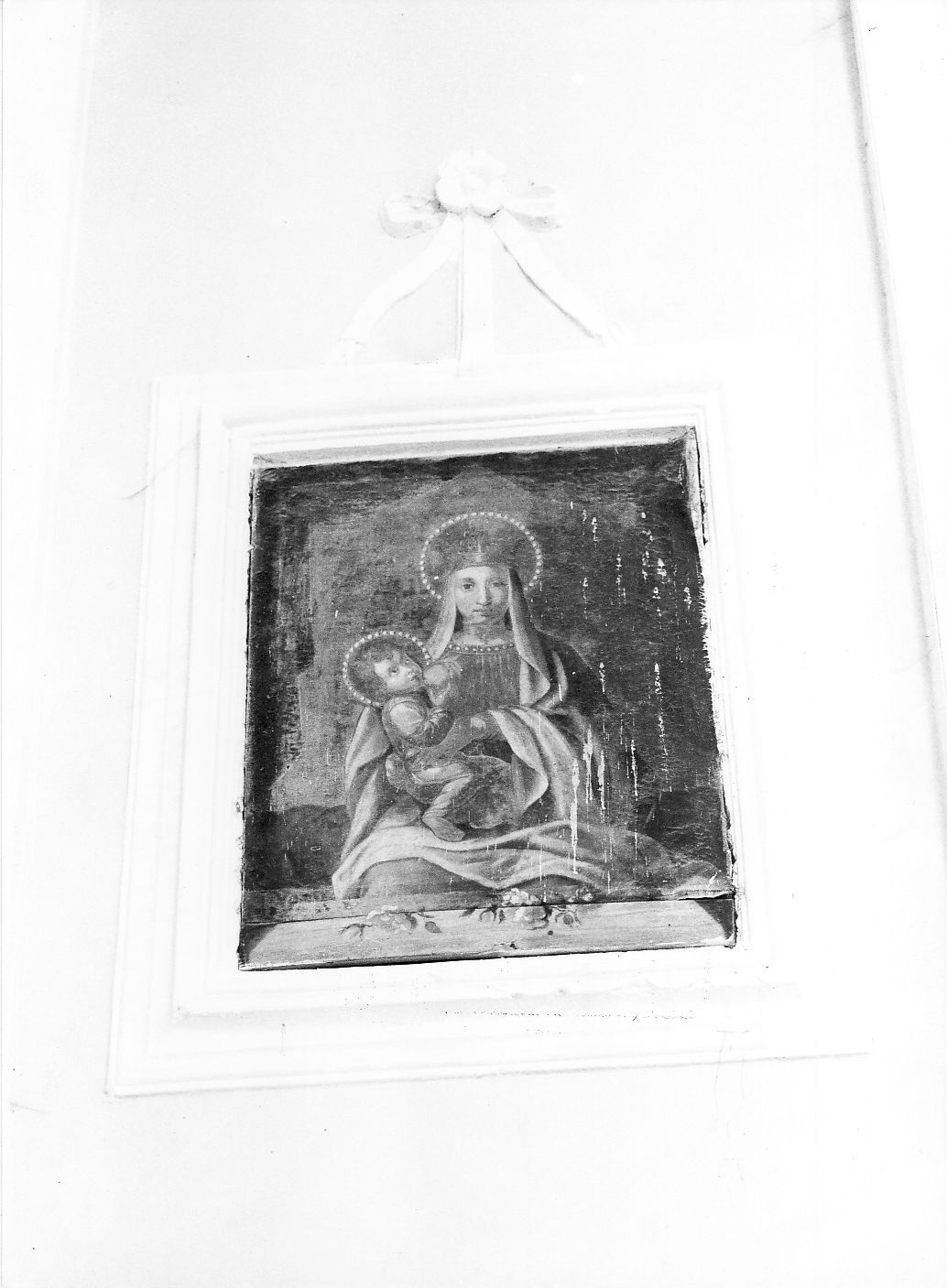 Madonna del popolo aquilano (dipinto) - ambito Italia centrale (sec. XIX)