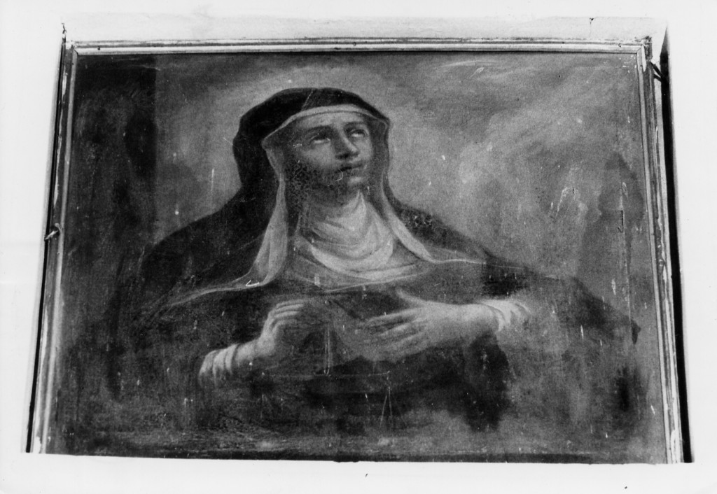 SANTA CHIARA (dipinto) - ambito abruzzese (sec. I)