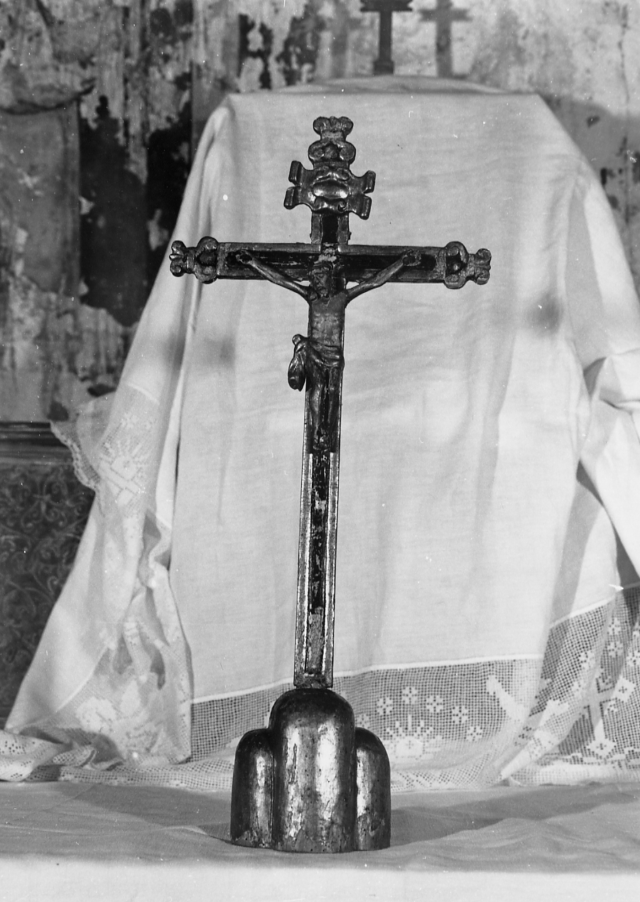 croce d'altare - ambito abruzzese (prima metà sec. XVII)