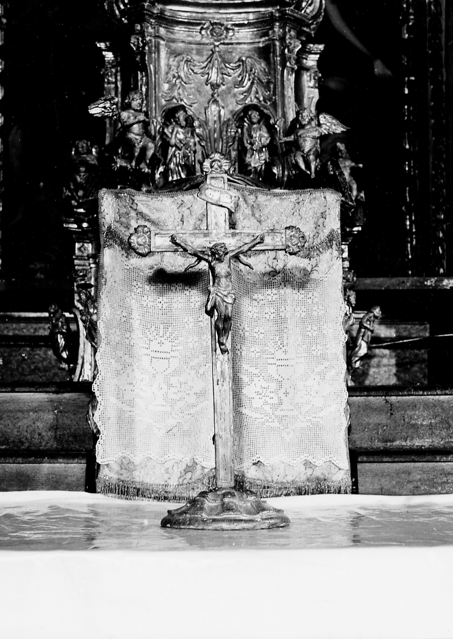 croce d'altare di Gasbarroni Simeone (attribuito) (sec. XVIII)
