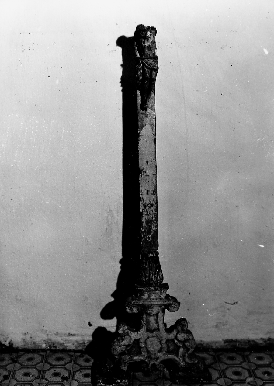 CRISTO CROCIFISSO (scultura) - ambito abruzzese (seconda metà sec. XVIII)