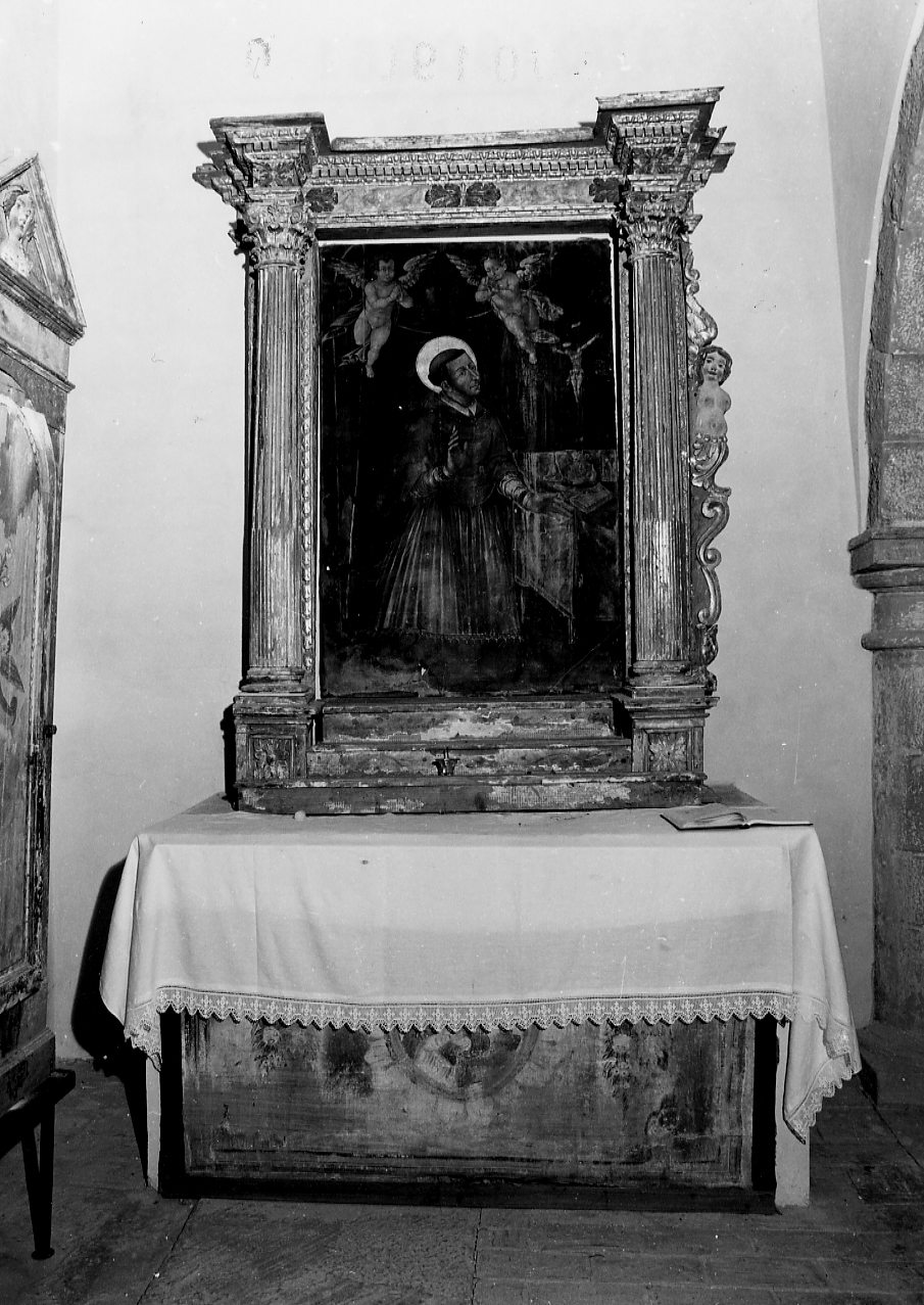 mostra d'altare - ambito abruzzese (seconda metà sec. XVII)