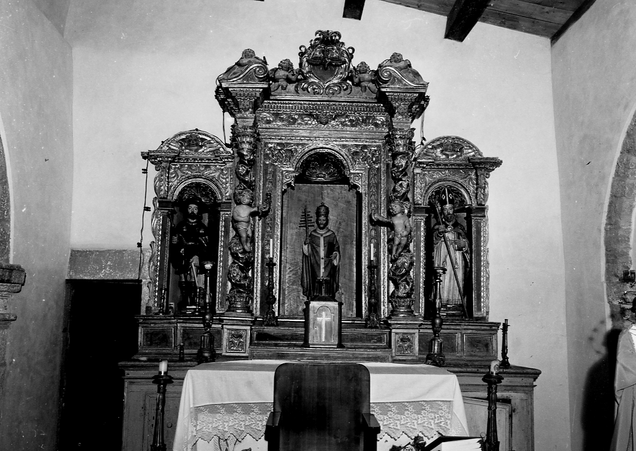 mostra d'altare - ambito Italia centrale (fine sec. XVIII)