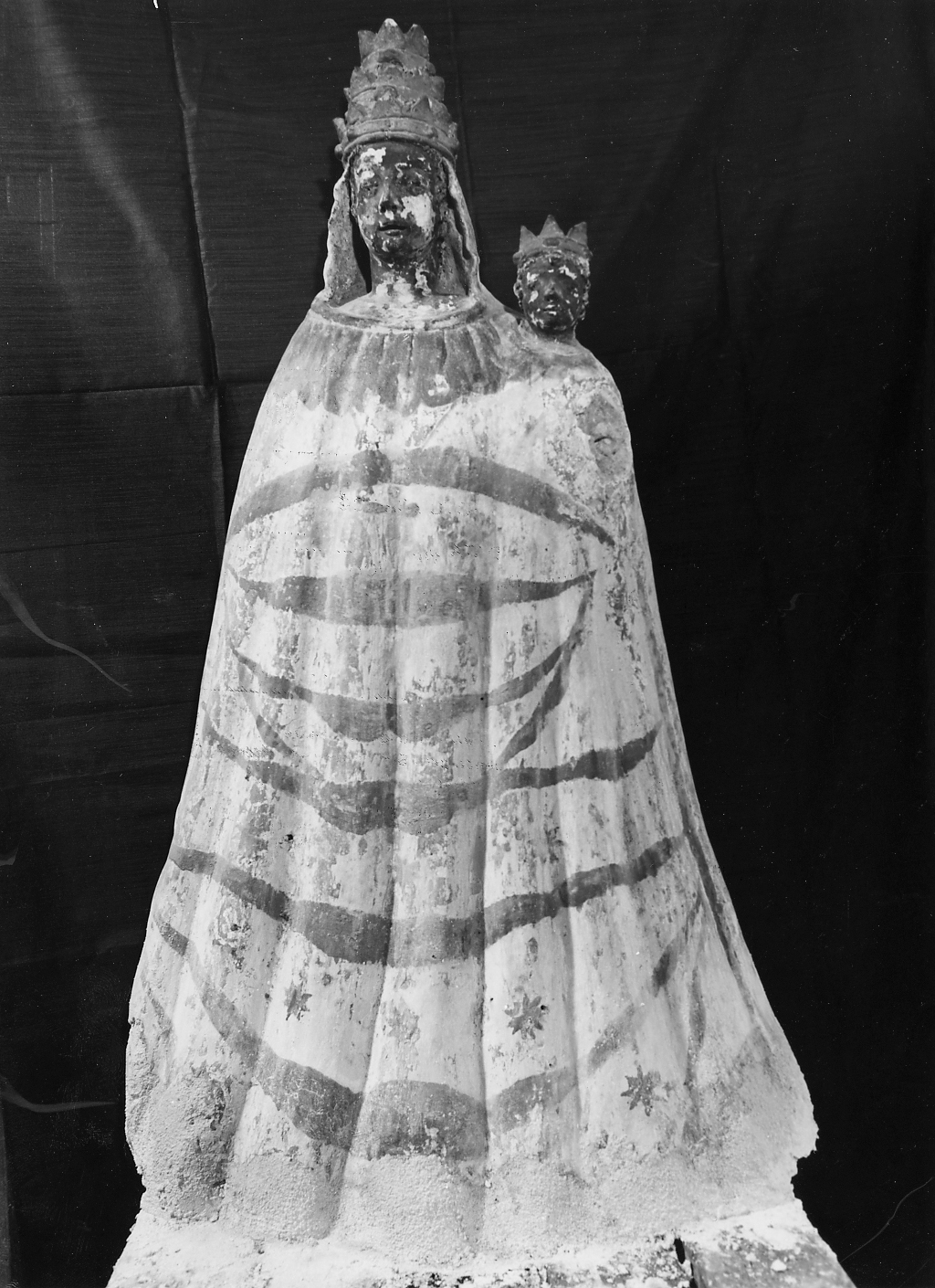 MADONNA DI LORETO (statua) - ambito aquilano (sec. XV)