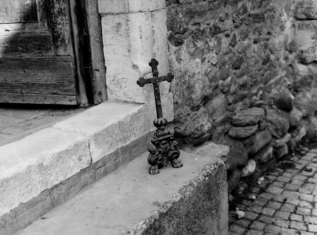 croce d'altare - ambito teramano (prima metà sec. XVIII)