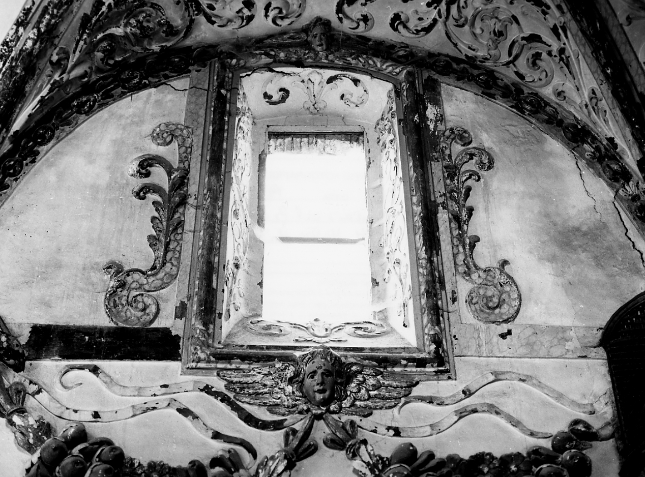 mostra di finestra, serie - ambito abruzzese (prima metà sec. XVIII)