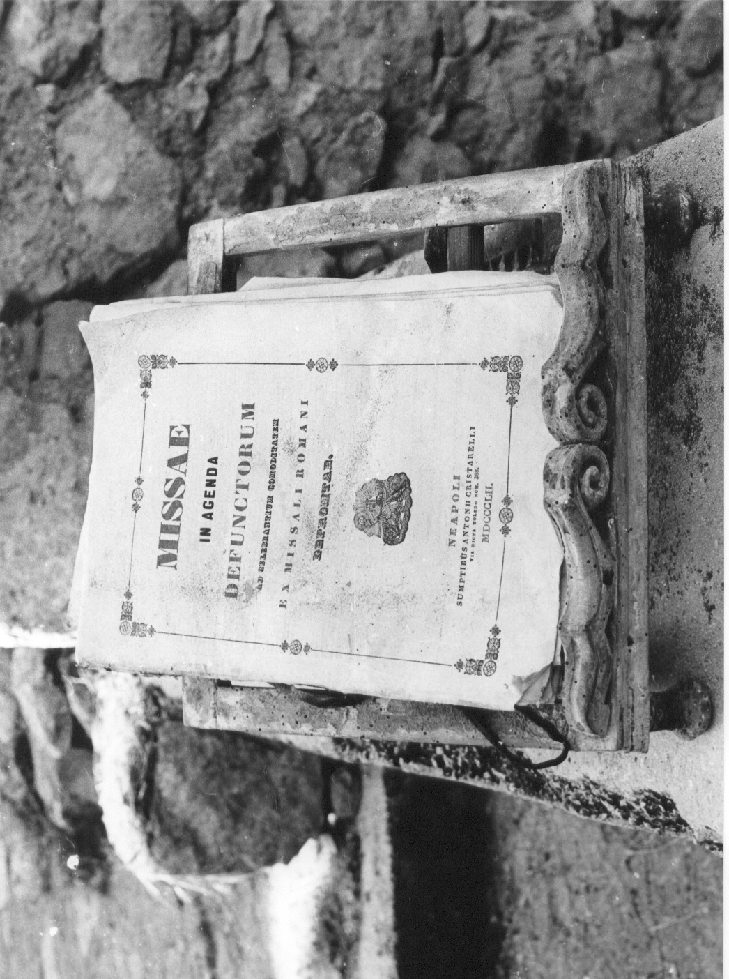 messale cantato - ambito Italia centrale (sec. XIX)