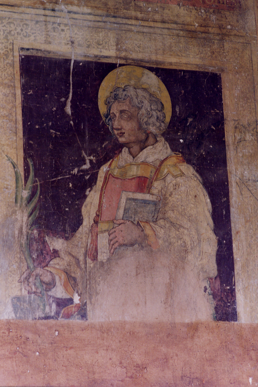 SAN LORENZO MARTIRE (dipinto) - ambito abruzzese (inizio sec. XVII)