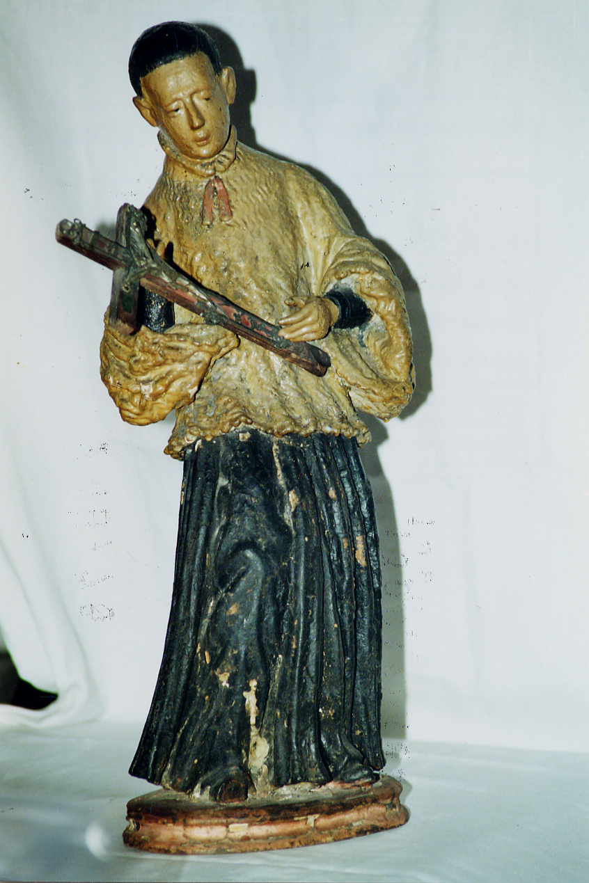 SAN LUIGI GONZAGA (scultura) - ambito abruzzese (primo quarto sec. XVII)
