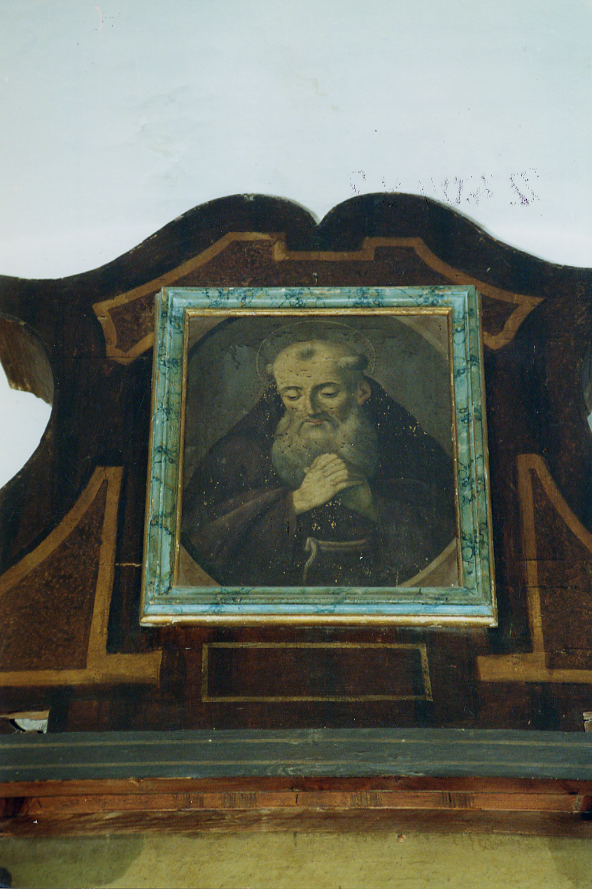 SANTO FRANCESCANO (dipinto) - ambito abruzzese (inizio sec. XVII)