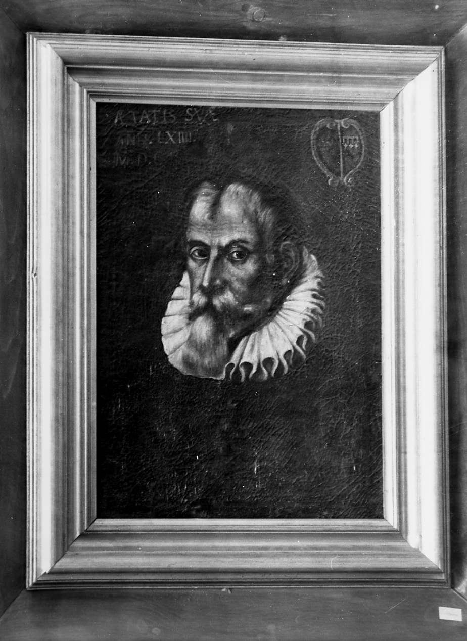 RITRATTO DI MUZIO MUZII, ritratto d'uomo (dipinto) - ambito teramano (sec. XVIII)