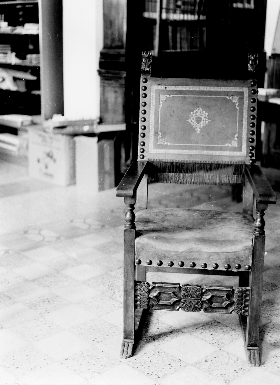 poltrona - ambito teramano (inizio sec. XX)