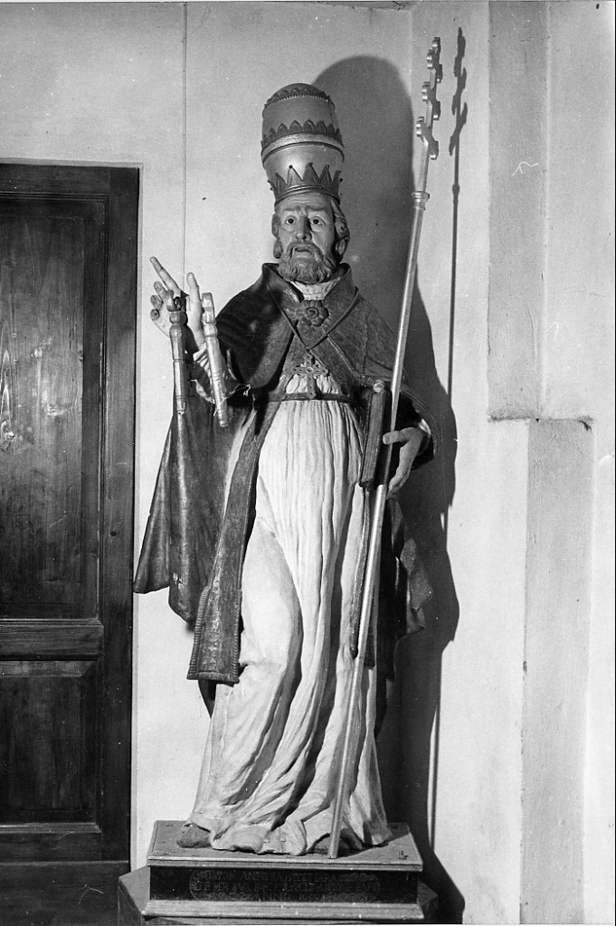 SAN PIETRO (statua) di Domenico di Nardo (maniera), Colombo Giacomo (maniera) (sec. XVII)