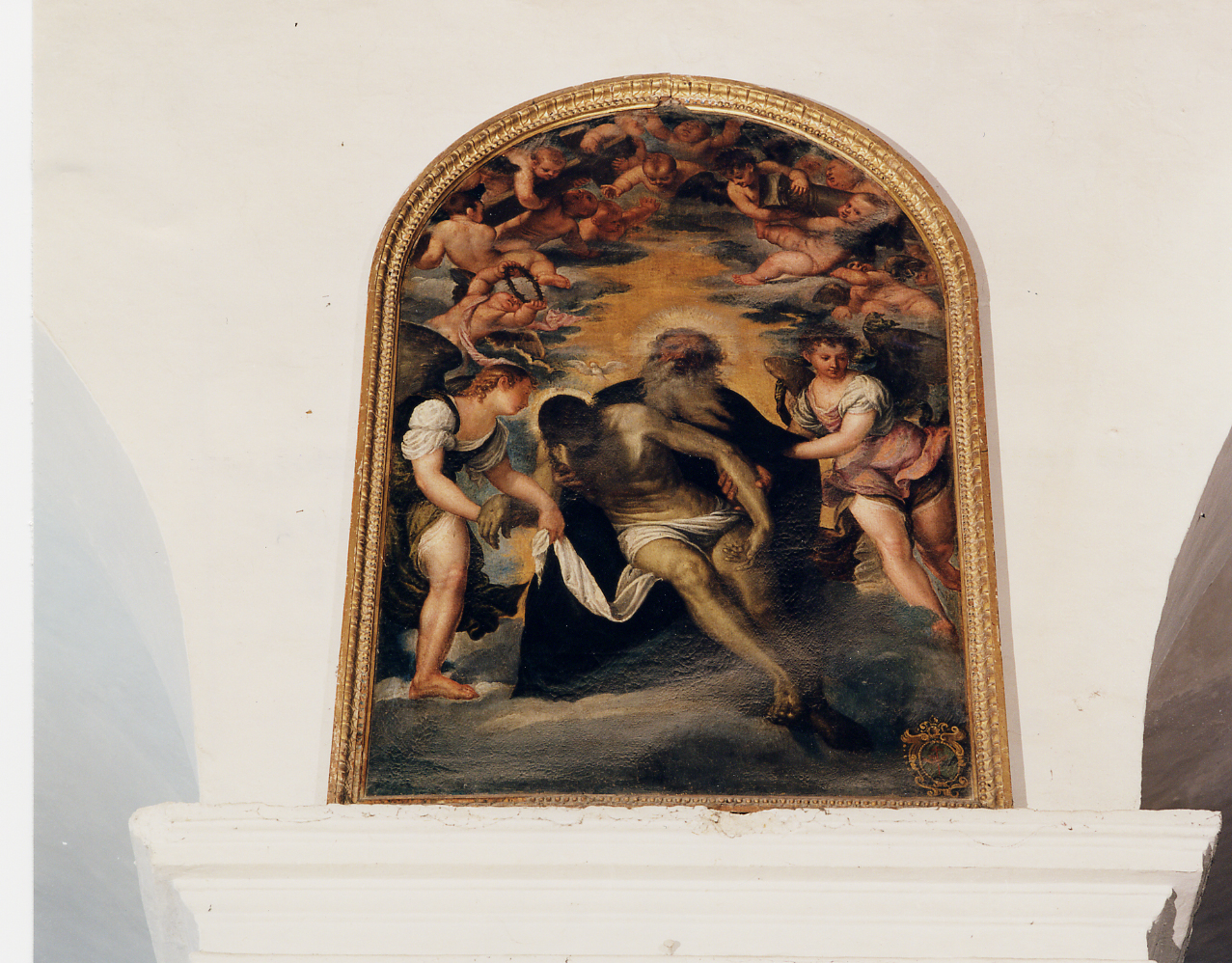 TRINITA' (dipinto, opera isolata) - ambito veneto (seconda metà sec. XVII)