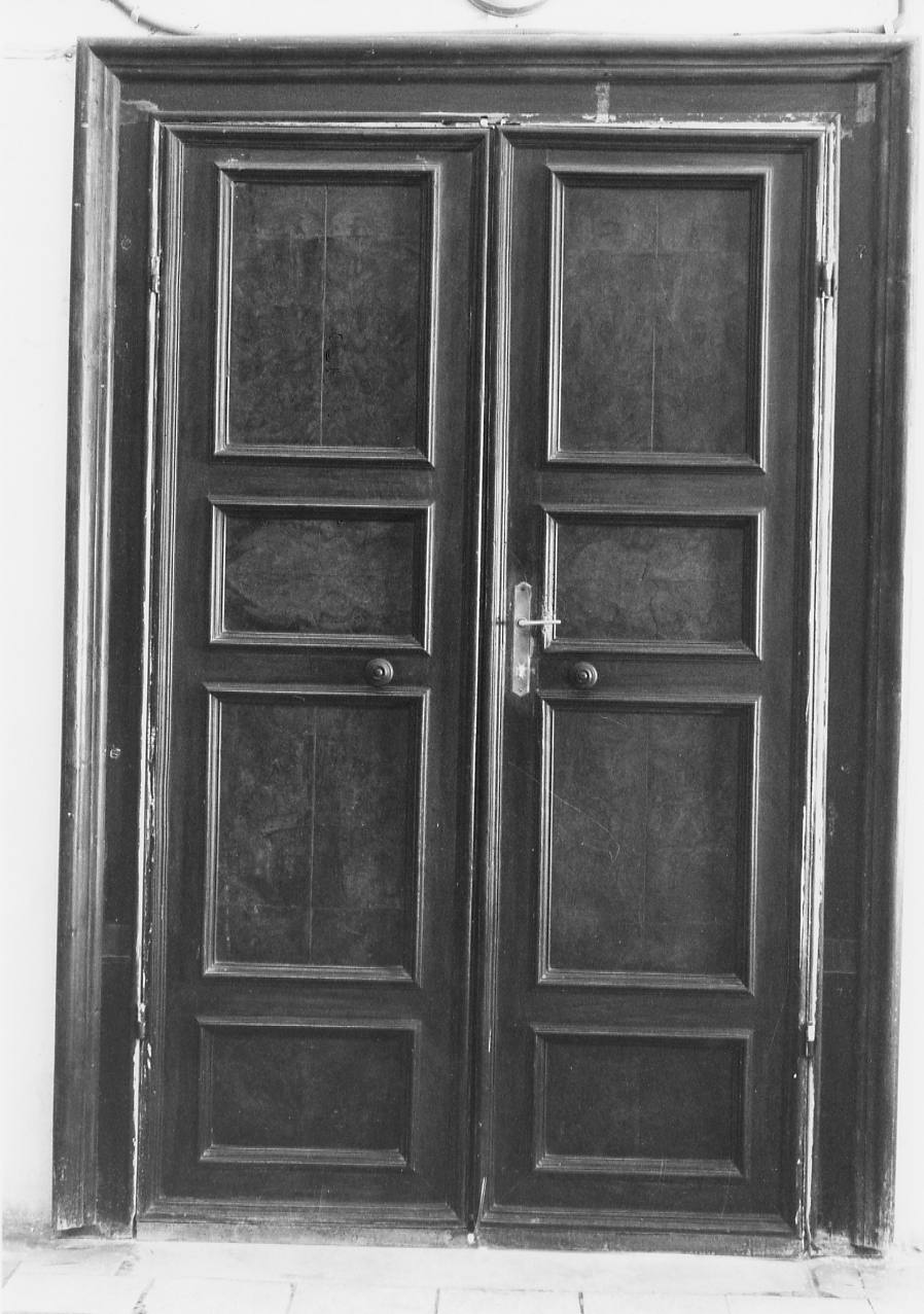 porta, opera isolata - ambito abruzzese (sec. XVIII)