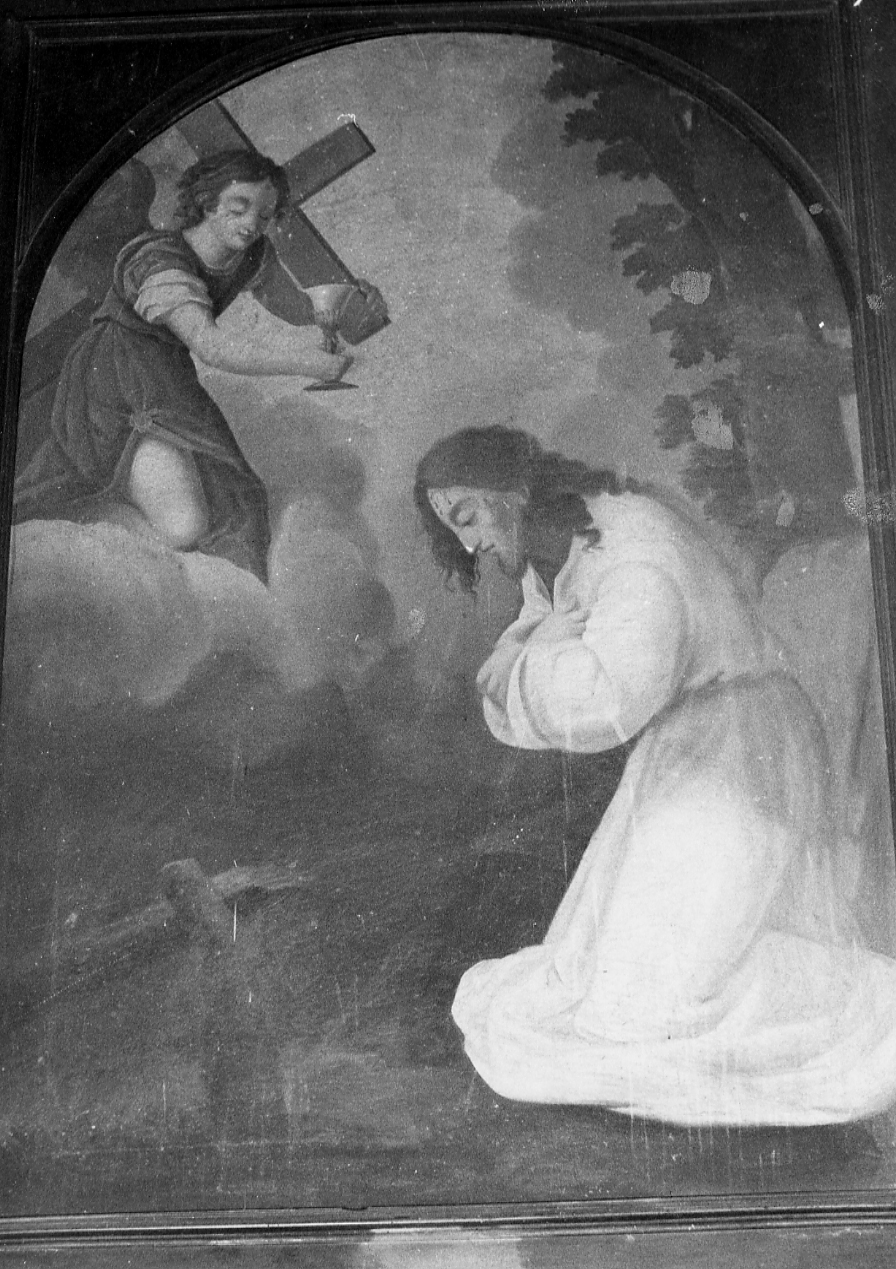 ORAZIONE DI CRISTO NELL'ORTO DI GETHSEMANI (dipinto, opera isolata) - ambito abruzzese (sec. XVIII)