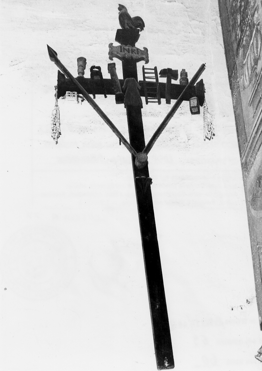 SIMBOLI DELLA PASSIONE (croce, opera isolata) - produzione abruzzese (sec. XIX)