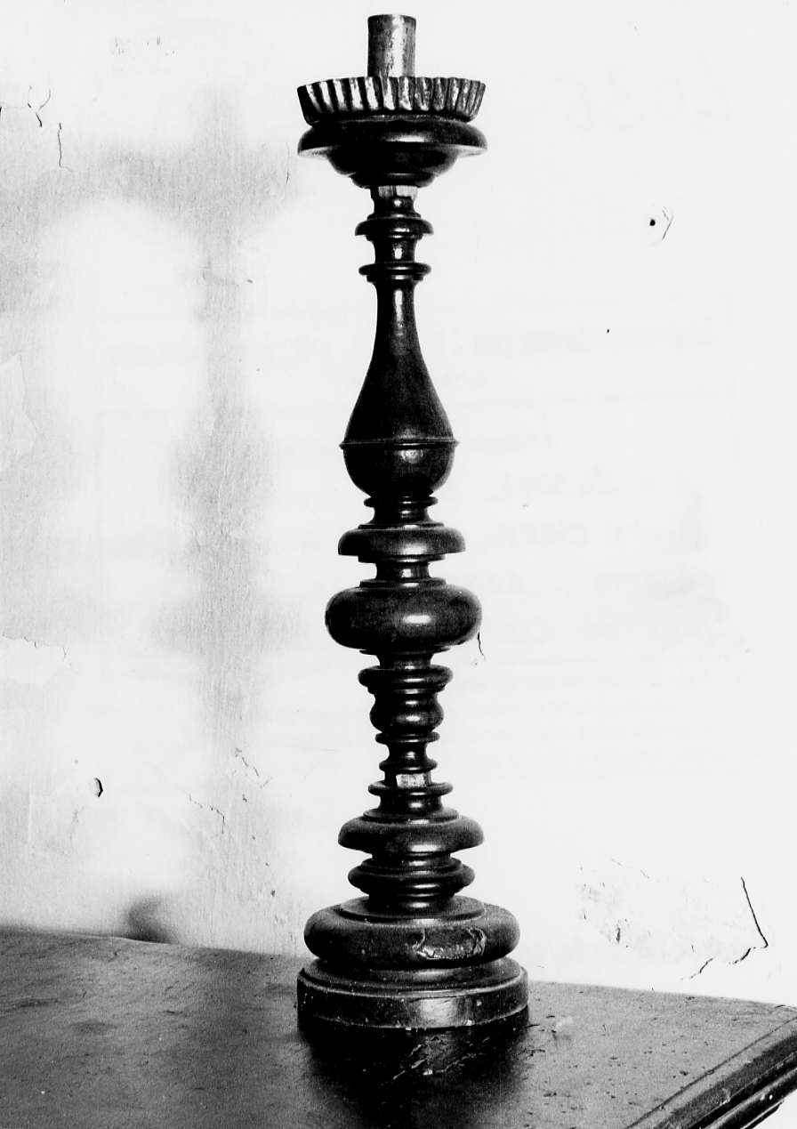 candeliere, serie - produzione abruzzese (sec. XVIII)