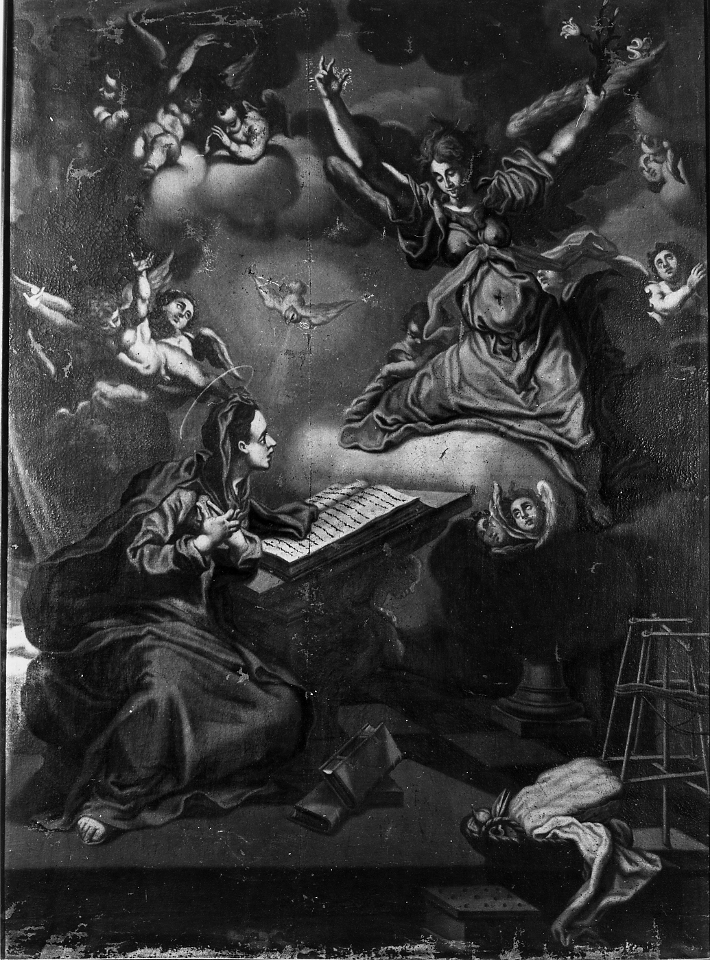 ANNUNCIAZIONE (dipinto, opera isolata) - ambito abruzzese (sec. XVIII)