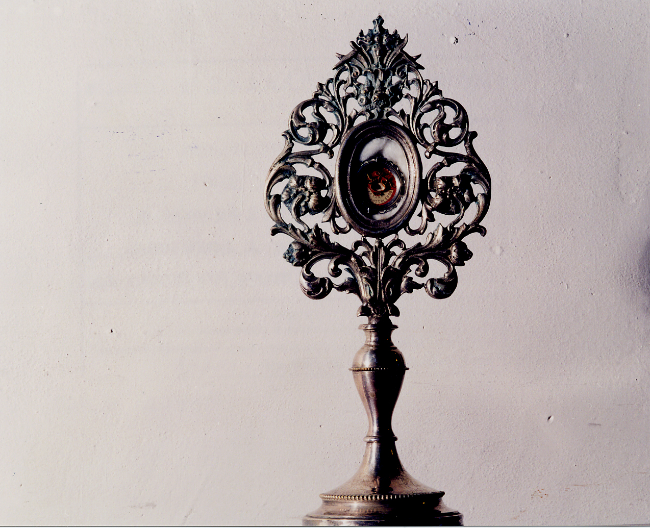 reliquiario - a ostensorio, opera isolata - ambito abruzzese (prima metà sec. XX)