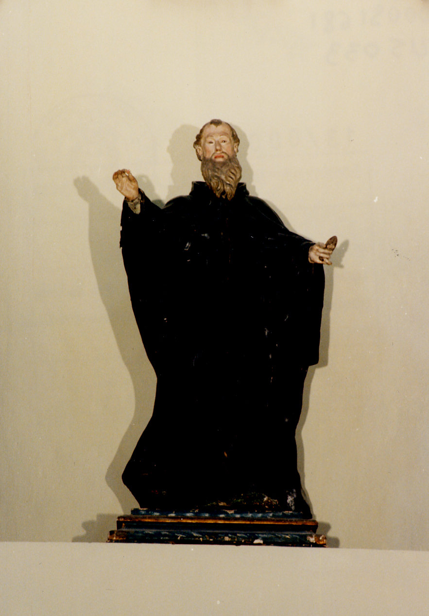 SAN DOMENICO ABATE (statua) di Giovannitti Silverio (fine sec. XVIII)