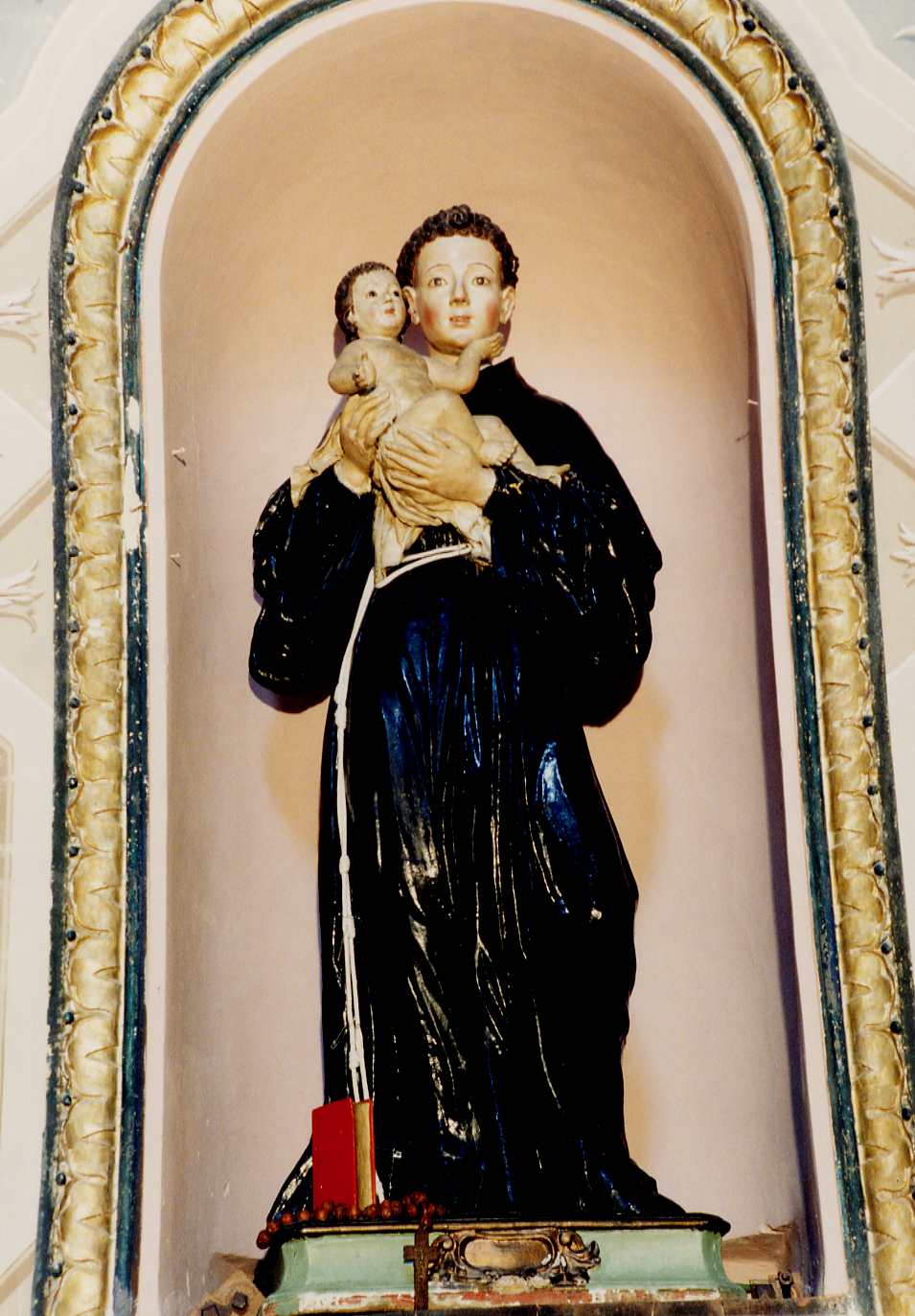 SANT'ANTONIO DA PADOVA (statua) - bottega molisana (fine sec. XVIII)