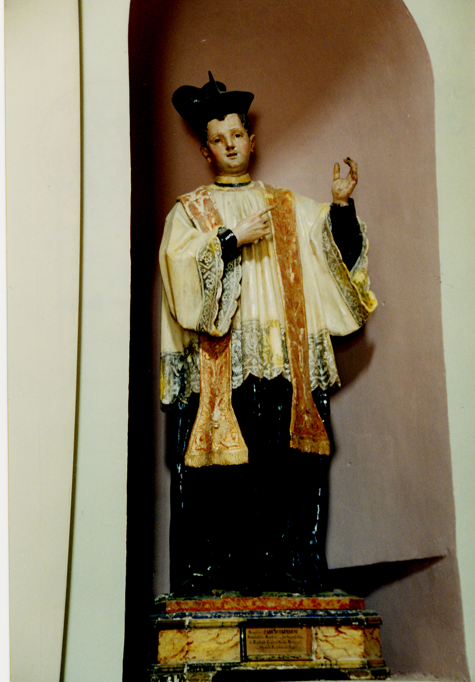 San Vincenzo (statua) di Labbate Emilio (sec. XIX)