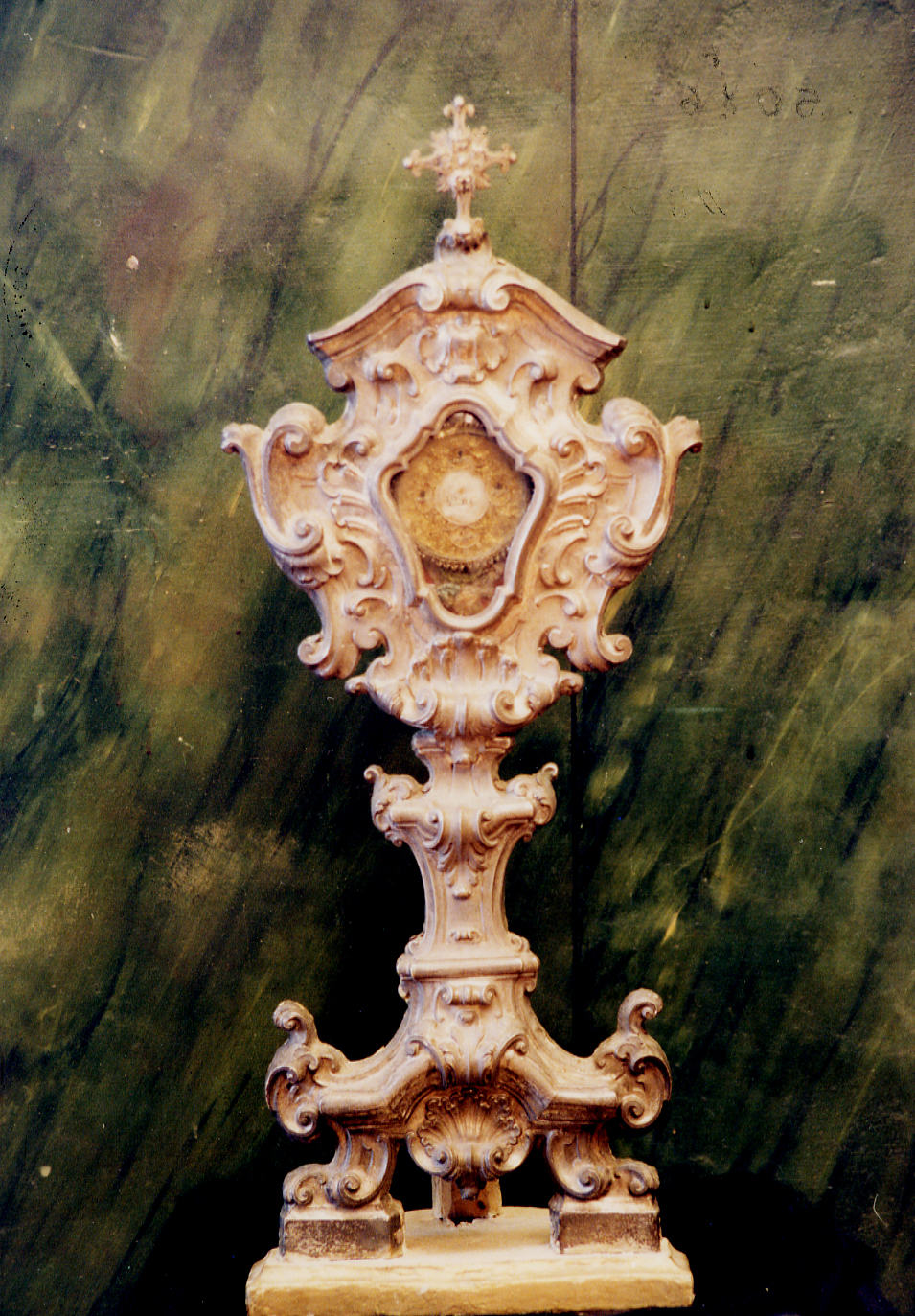 reliquiario, coppia - bottega napoletana (fine sec. XVIII)