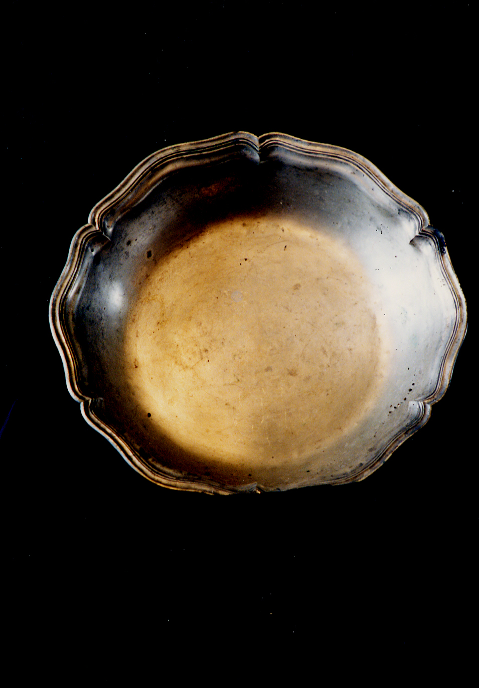 piatto battesimale - bottega napoletana (sec. XVIII)