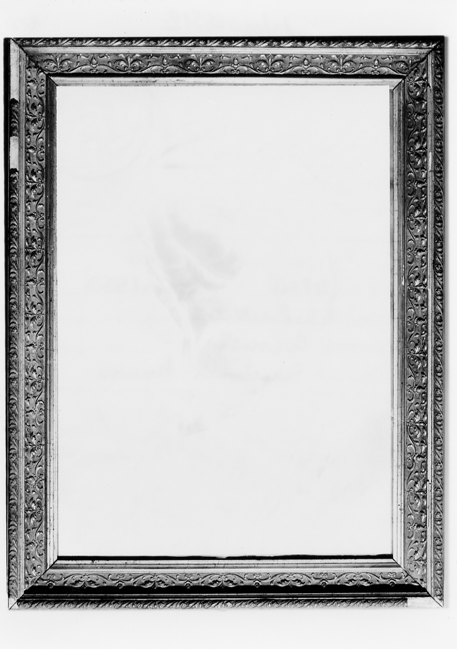 cornice, elemento d'insieme - produzione italiana, bottega sulmonese (sec. XX)