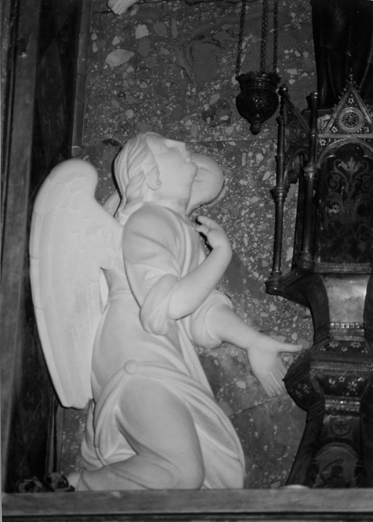 Angelo in preghiera (statuetta, serie) - ambito abruzzese (sec. XVI)