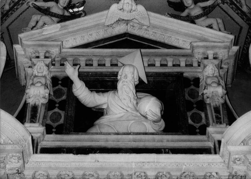 Dio Padre benedicente (scultura) - ambito abruzzese (sec. XVI)
