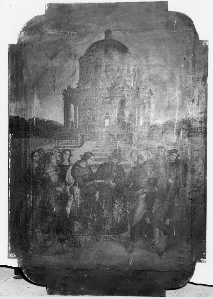 Sposalizio della Vergine (dipinto) - ambito Italia centrale (sec. XIX)