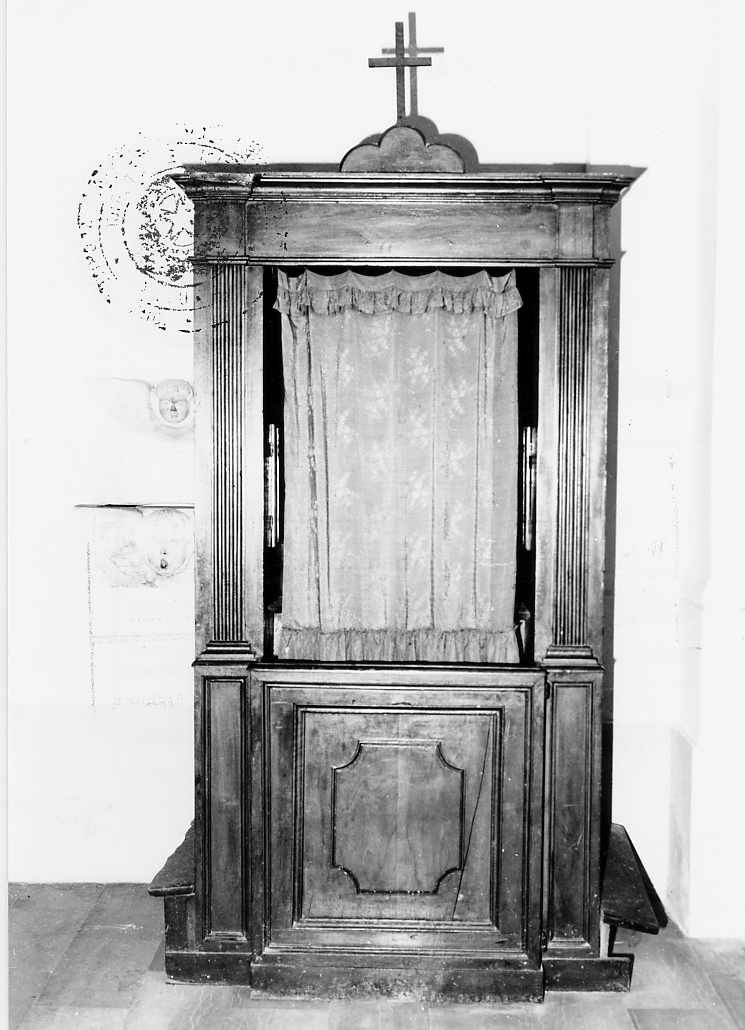 confessionale, serie - ambito Italia centrale (sec. XIX)