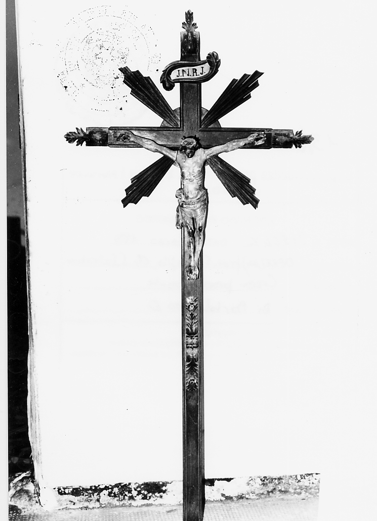 croce processionale - ambito Italia centrale (sec. XIX)