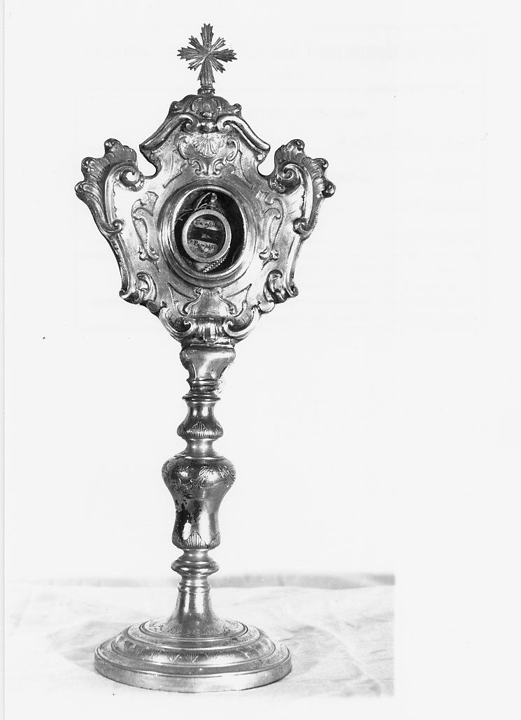 reliquiario - ambito Italia centrale (sec. XIX)