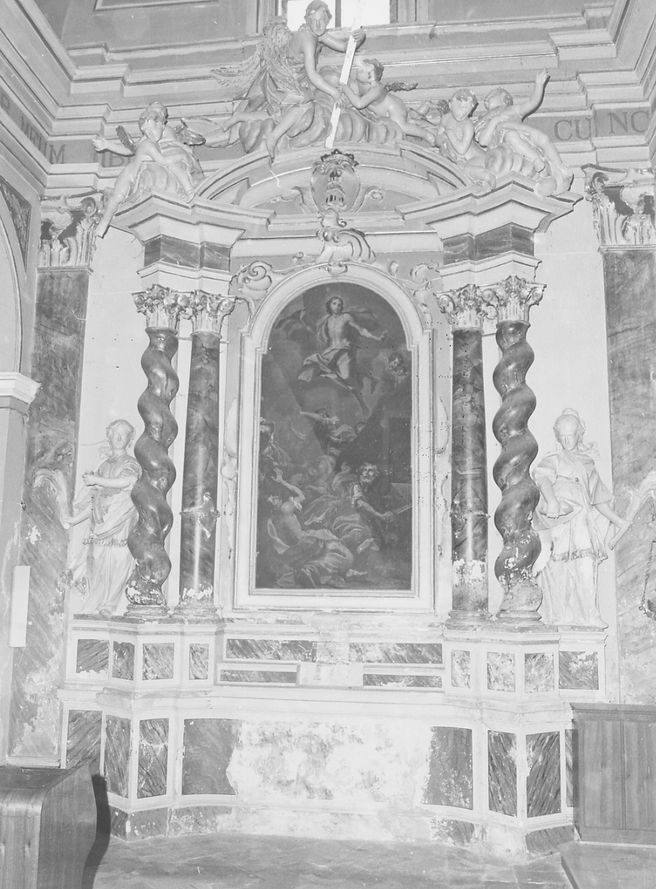 altare - ambito abruzzese (secc. XVII/ XVIII)