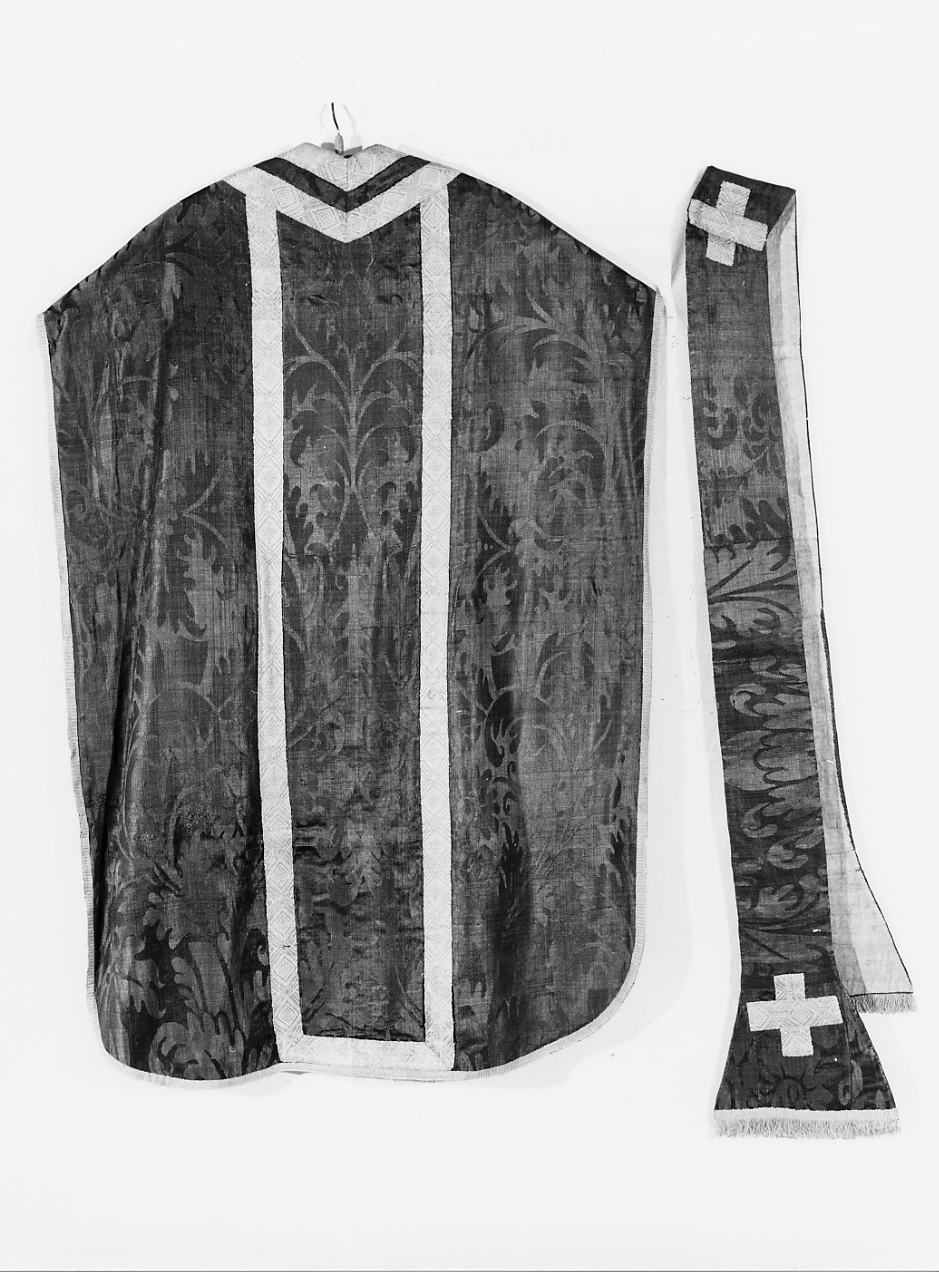 stola - manifattura italiana (terzo quarto sec. XVII)