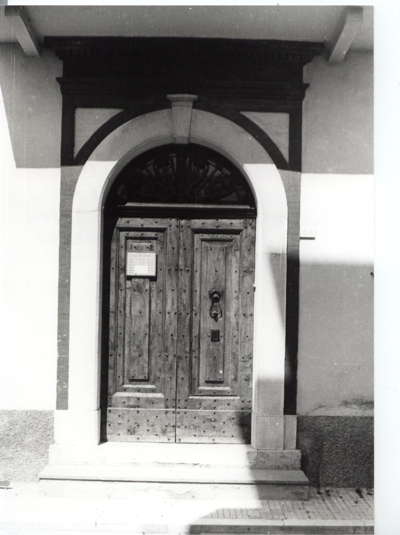 portale, elemento d'insieme - ambito abruzzese (sec. XVIII)