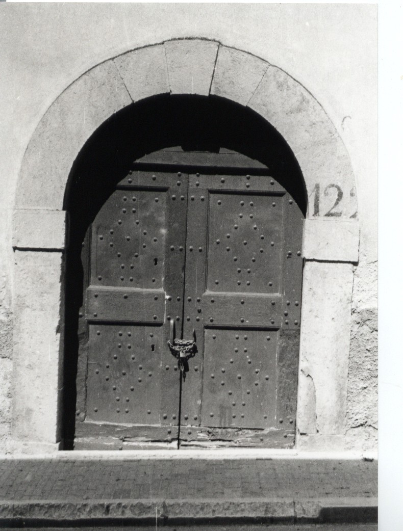 portale, elemento d'insieme - ambito abruzzese (sec. XVIII)