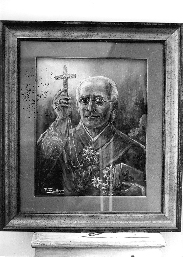 Ritratto di Monsignor Vincenzo Spaccapietra, ritratto di prelato (dipinto) di Spoltore Federico (sec. XX)